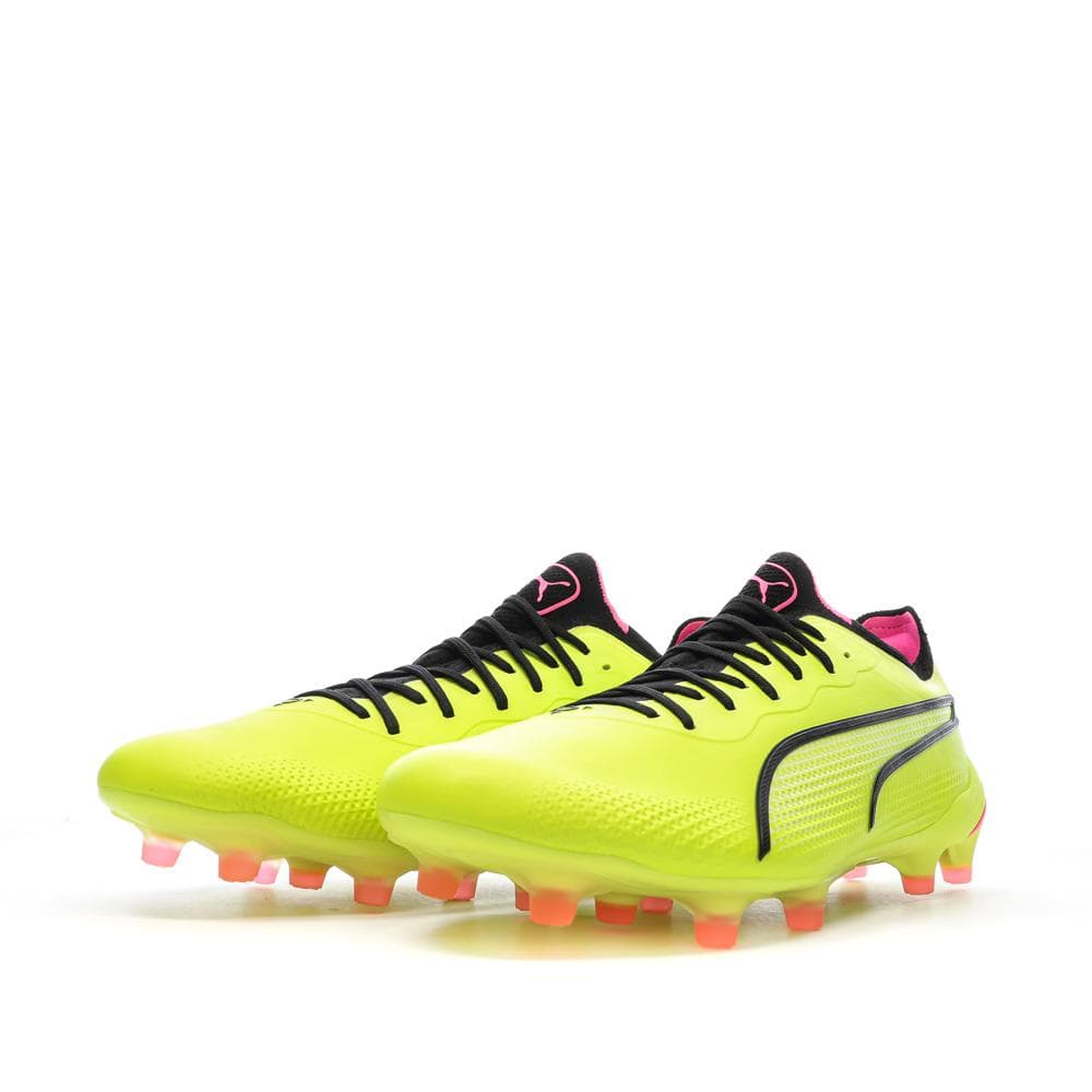 Chaussures de Foot Jaunes Homme Puma King Ultimate FG/AG 6