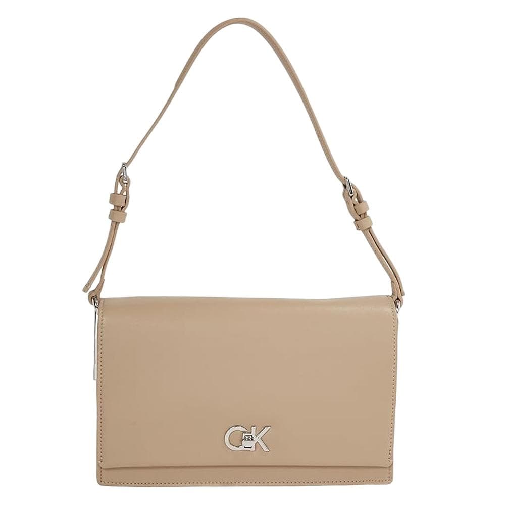 Sac à Main Marron Clair Femme Calvin Klein Jeans Elongated 1
