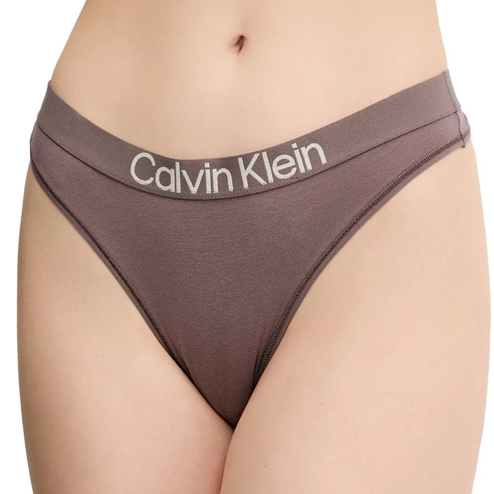 Tanga Marron Femme Calvin Klein Jeans Thong 1