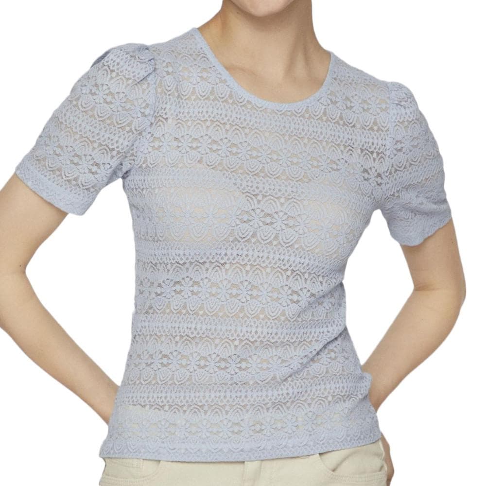 T-Shirt Bleu Vila Femme Vichikka 1