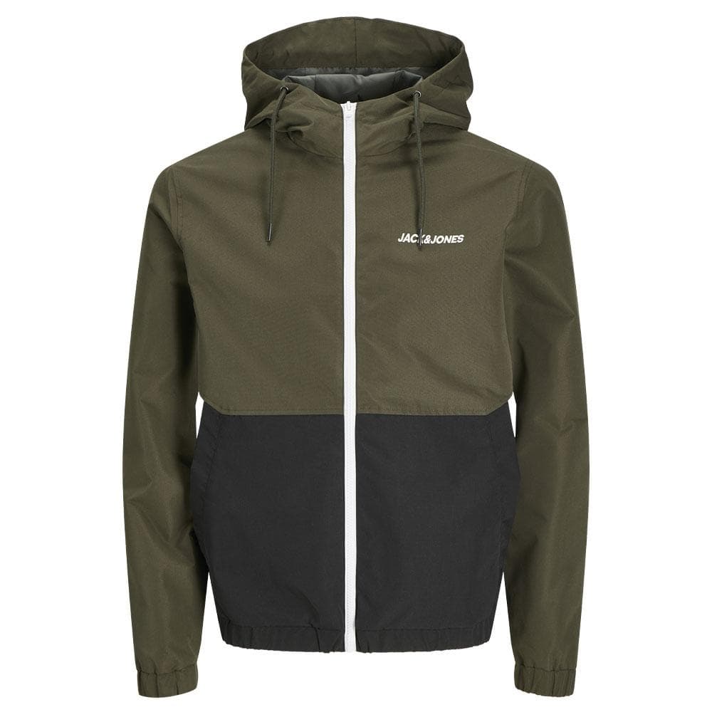 Veste Kaki/Blanc Homme Jack & Jones Mash 1