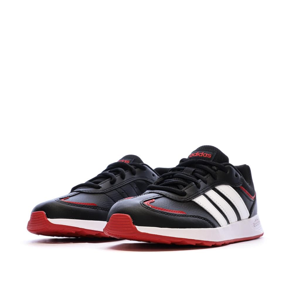Baskets Noires/Blanches Enfant Adidas Tensaur Switch 6