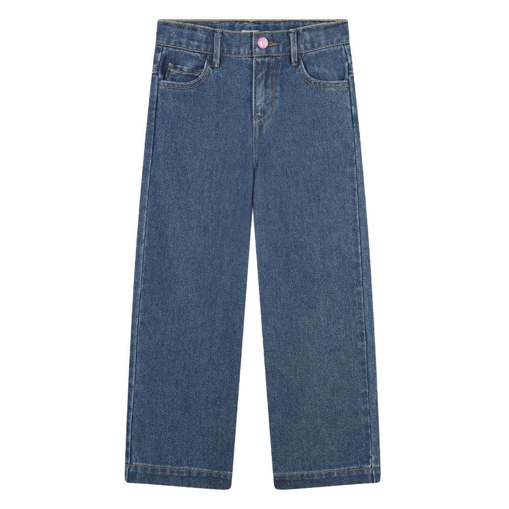 Jean Loose Bleu Fille Billieblush Bleach 2
