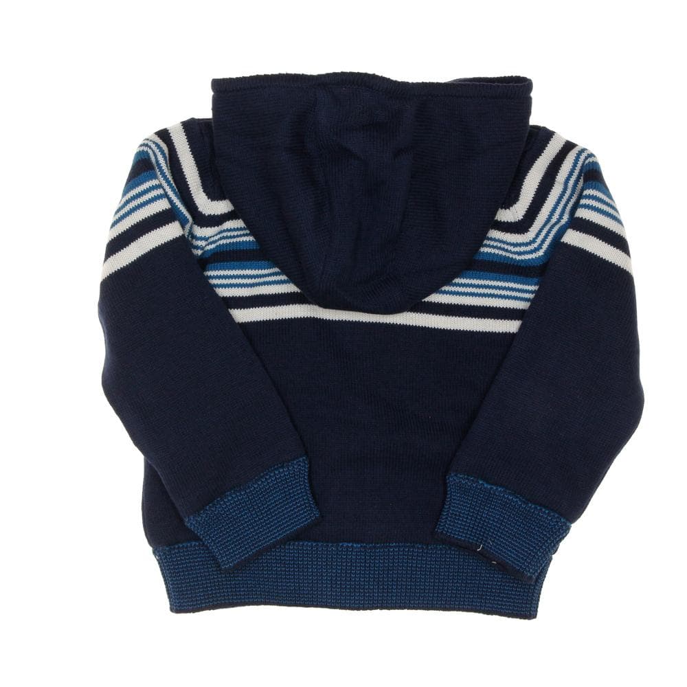 Gilet Zippé Marine Garçon EOM Vichalkid 2