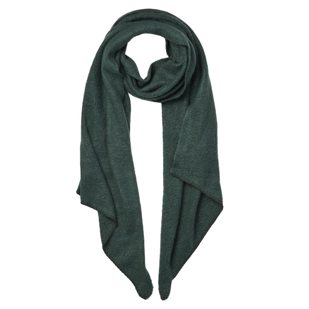 Écharpe Verte Femme Pieces Long 17076047 1