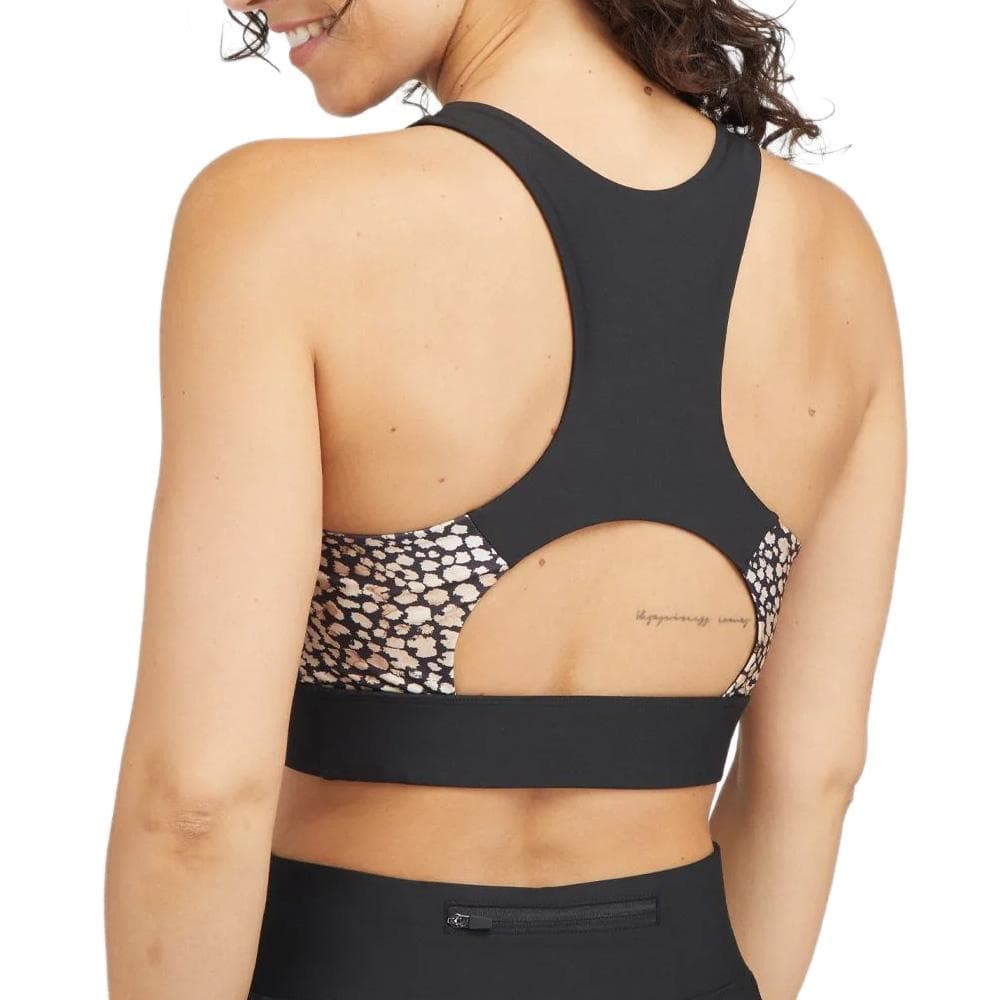 Brassière Noir/Beige Femme No Publik Leopard 2