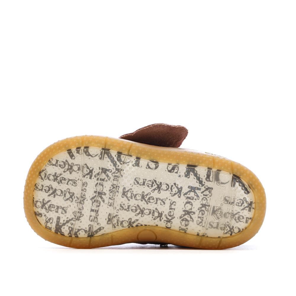 Baskets Hautes Marron Garçon Kickers Bottillon 5