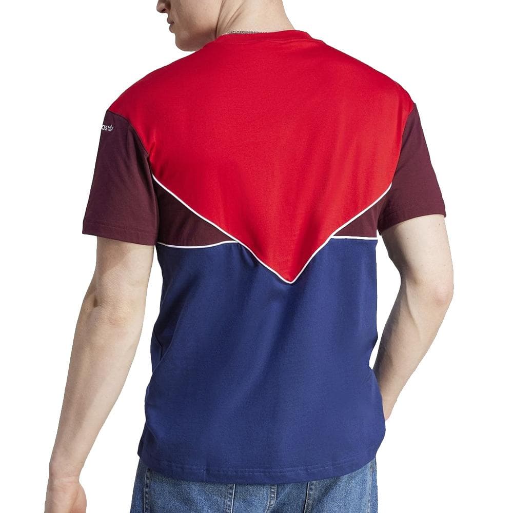 T-shirt Bleu/Rouge Homme Adidas IM2092 2