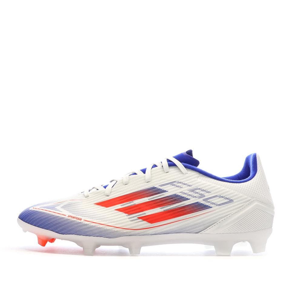 Chaussures de Foot Blanc/Bleu Adulte Adidas F50 League FG/MG 1