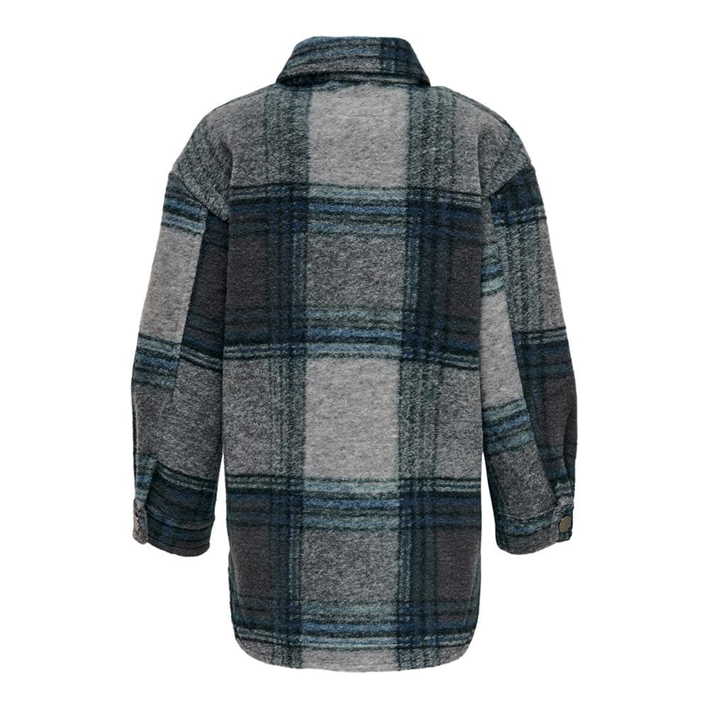 Veste à carreaux Bleu Fille Kids ONLY Andrea 2