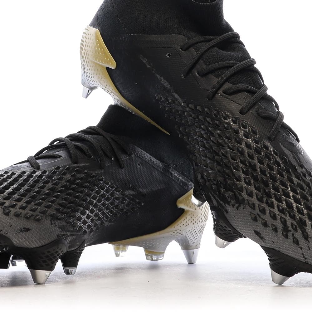 Chaussures de football Noires Homme Adidas Predator Mutator 7