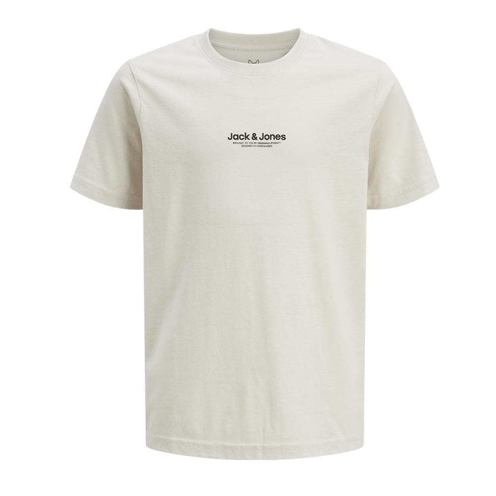 T-shirt Beige Garçon Jack & Jones Vesterbro 1