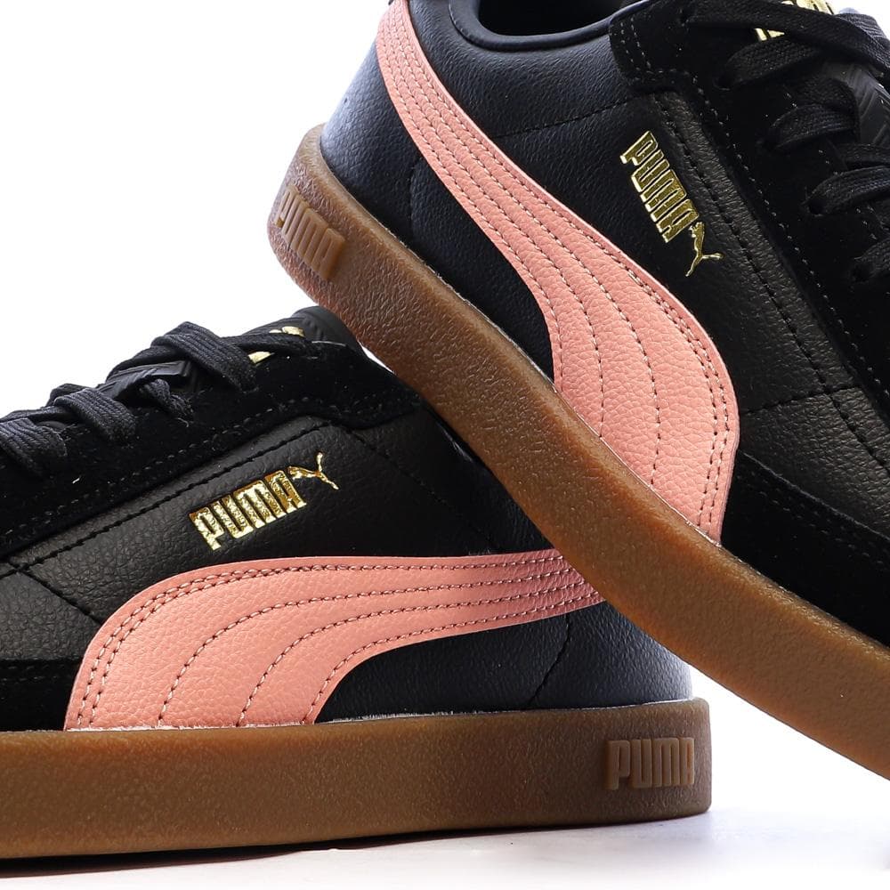 Baskets Noires/Roses Femme Puma Club Ii Era 7