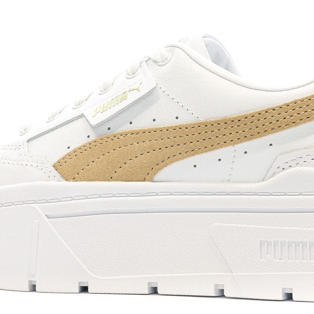 Baskets Blanc/Beige Femme Puma Mayze Stack 7
