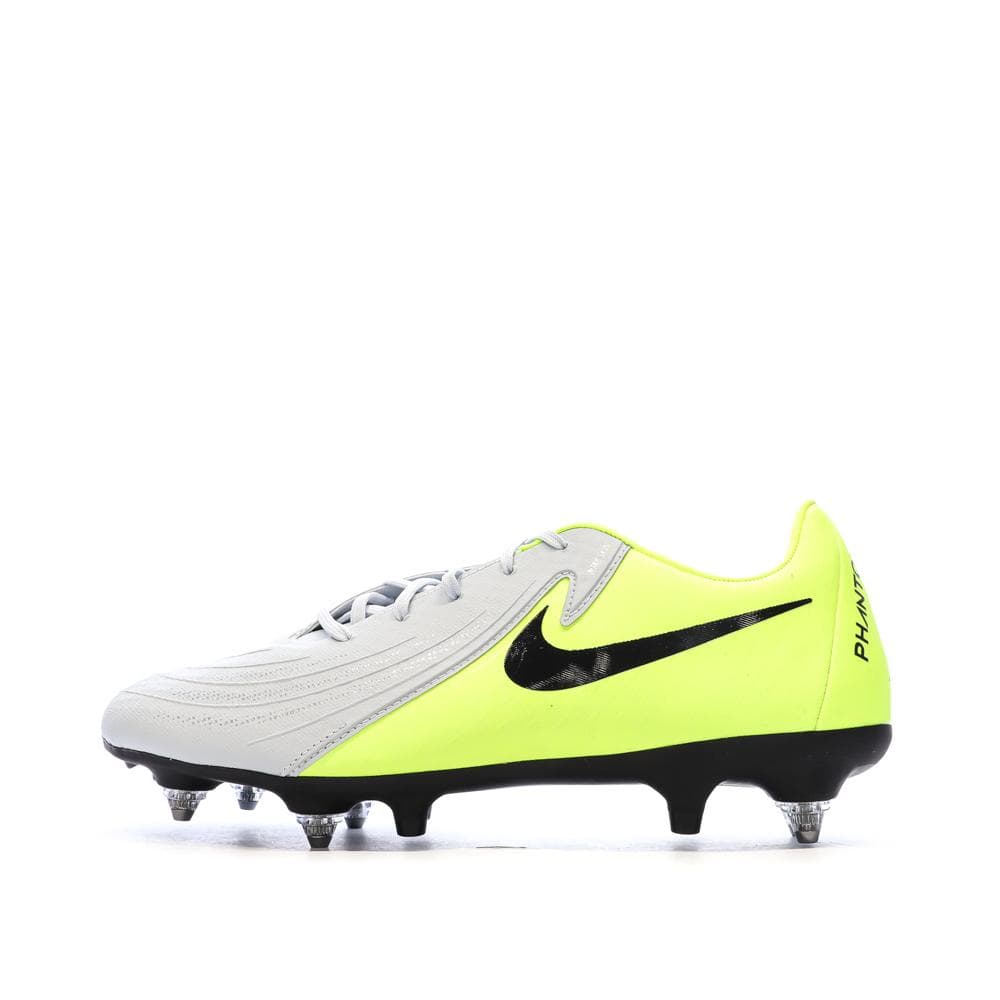 Chaussures de Foot Gris/Jaune Homme Nike Phantom Gx II Acad SG-PRO AC 1