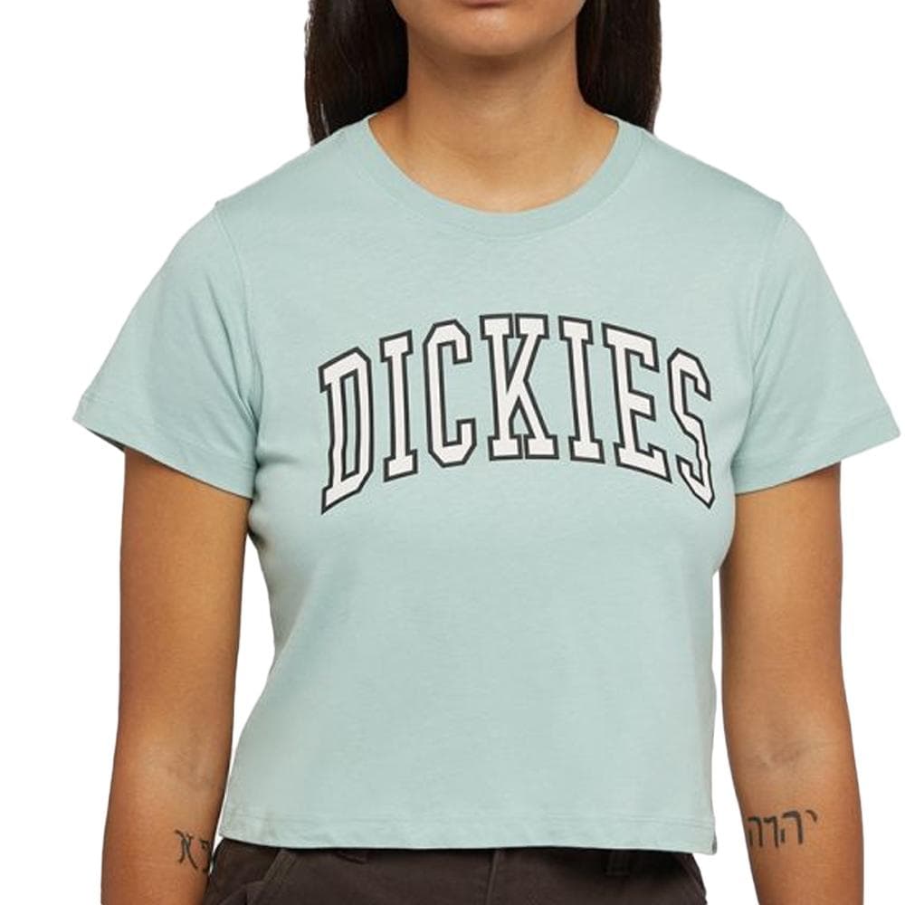 T-shirt Vert Femme Dickies Aitkin 1