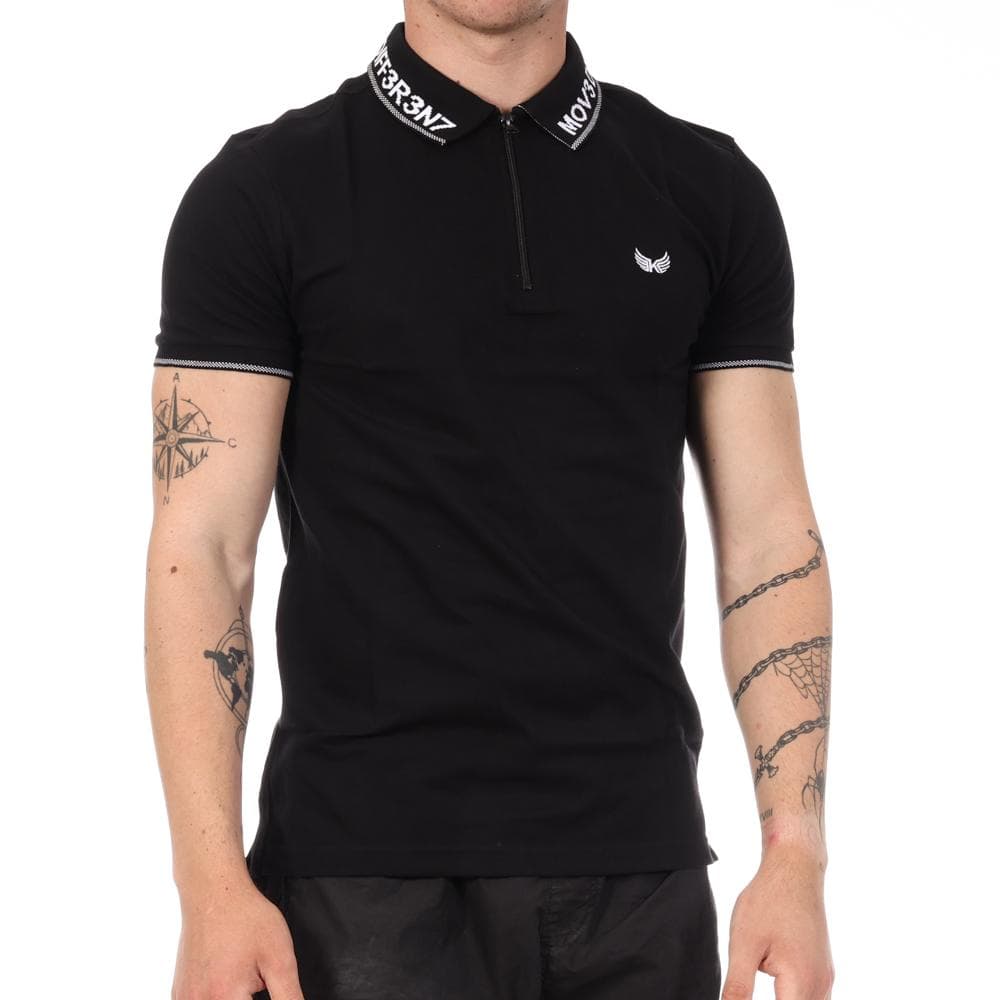 Polo Noir Homme Kaporal RUFO 1