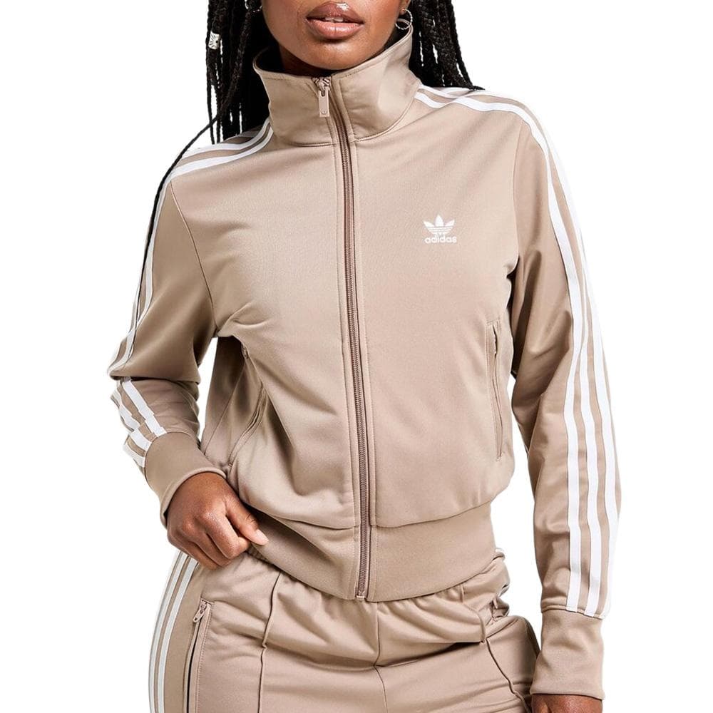 Veste de survêtement Beige Femme Adidas Firebird 1