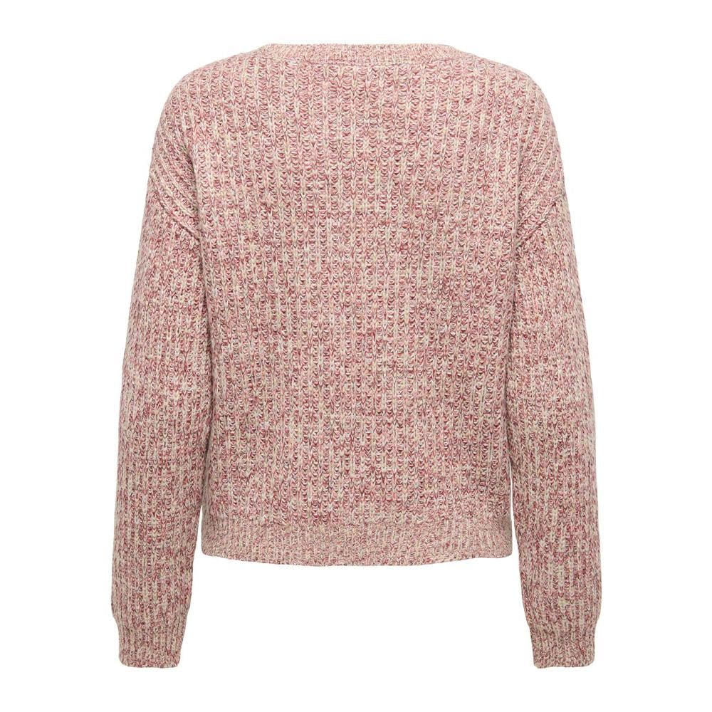 Pull Rose/Écru Femme JDY Yandi 2