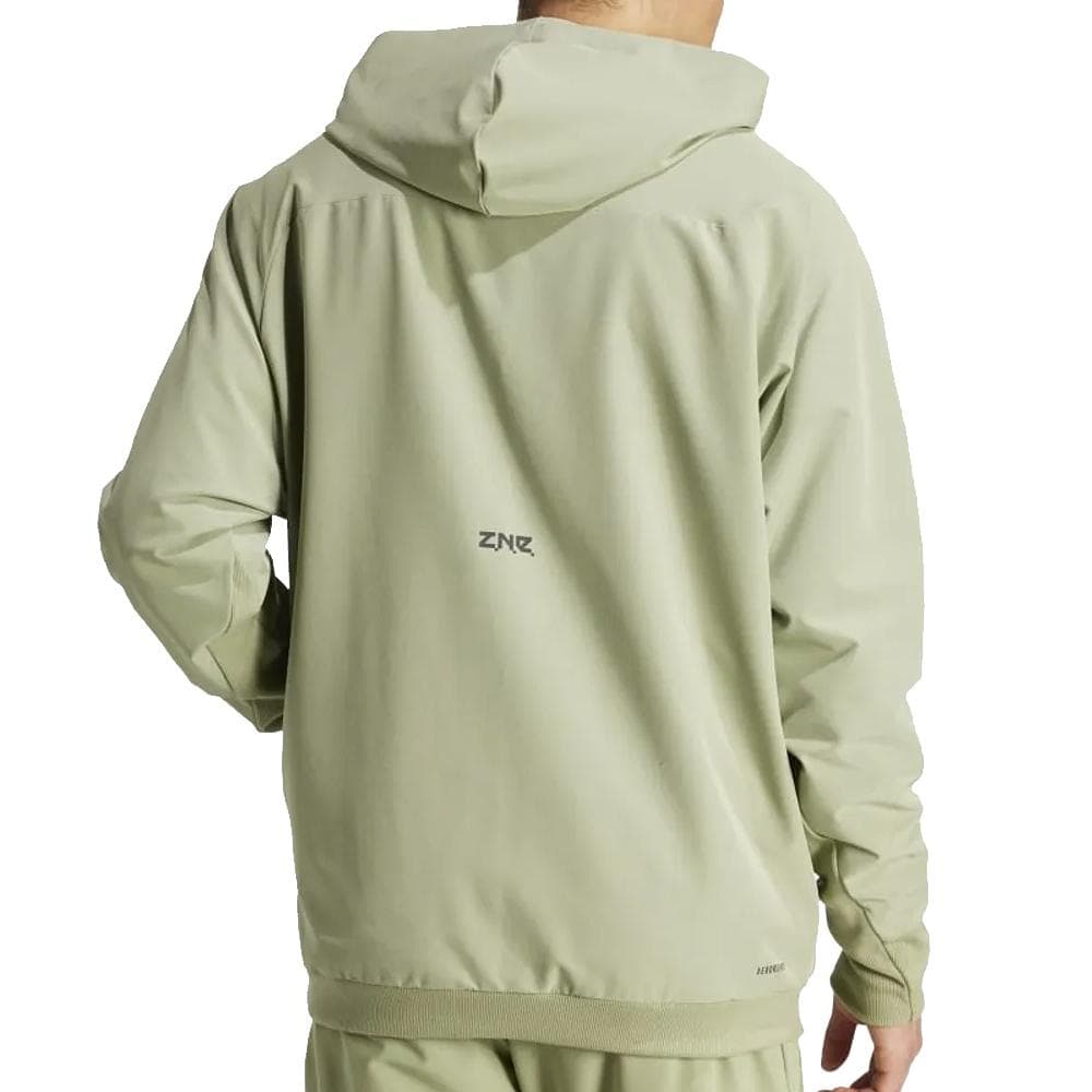 Veste de survêtement zippé Kaki Homme Adidas M Z.n.e. Wv Fz 2