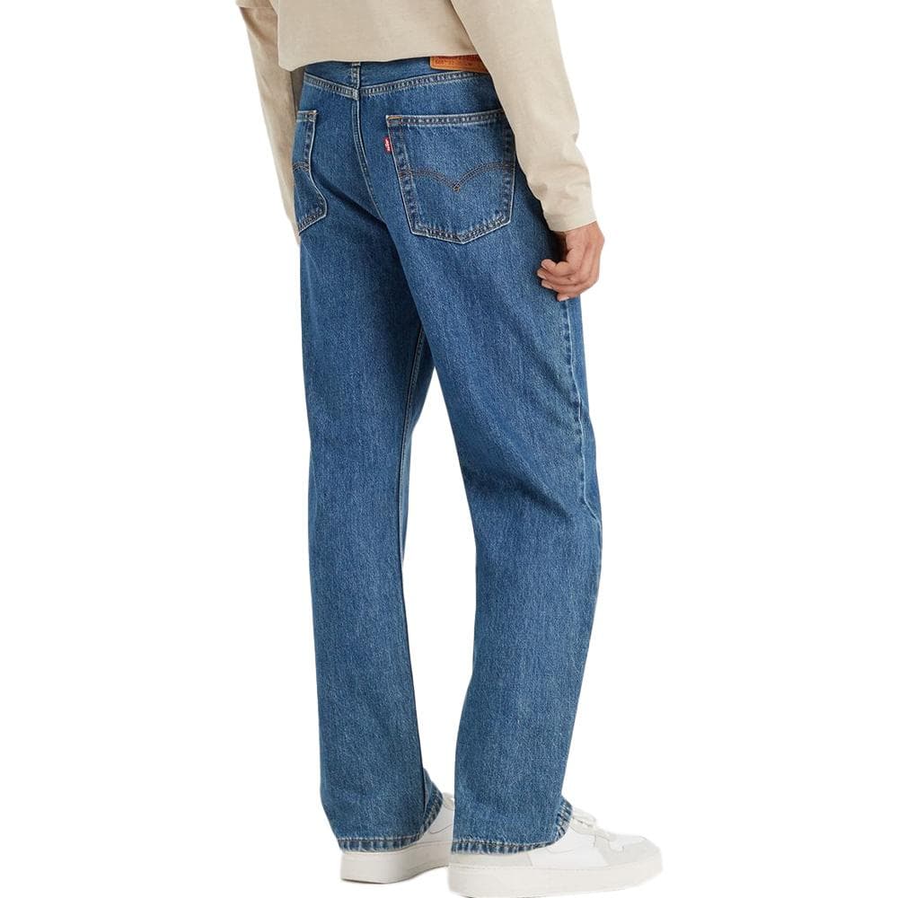Jean 565 Bleu Brut Homme Levi's Loose Straight Med Indigo 2
