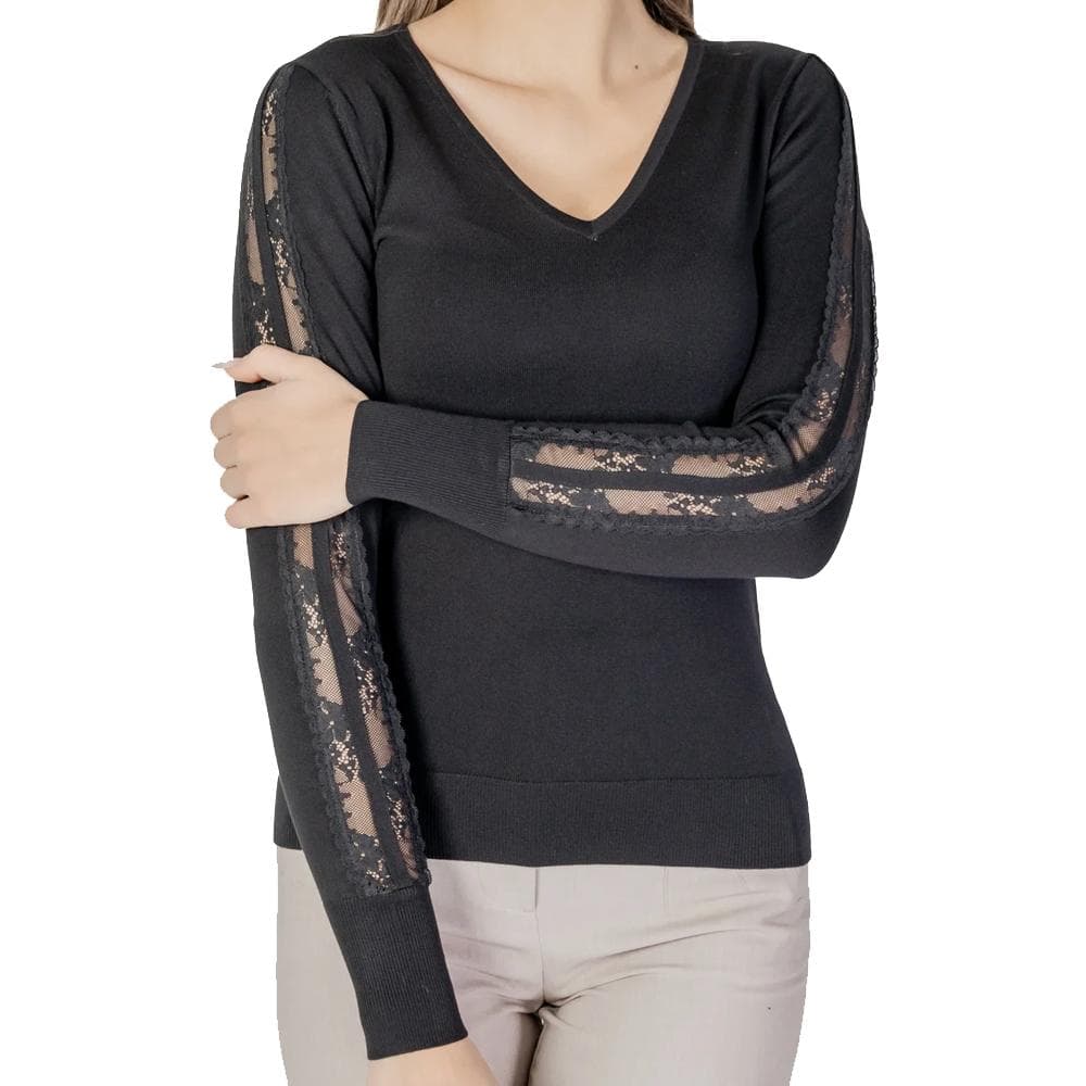 Pull Noir Femme Morgan MIELO 1