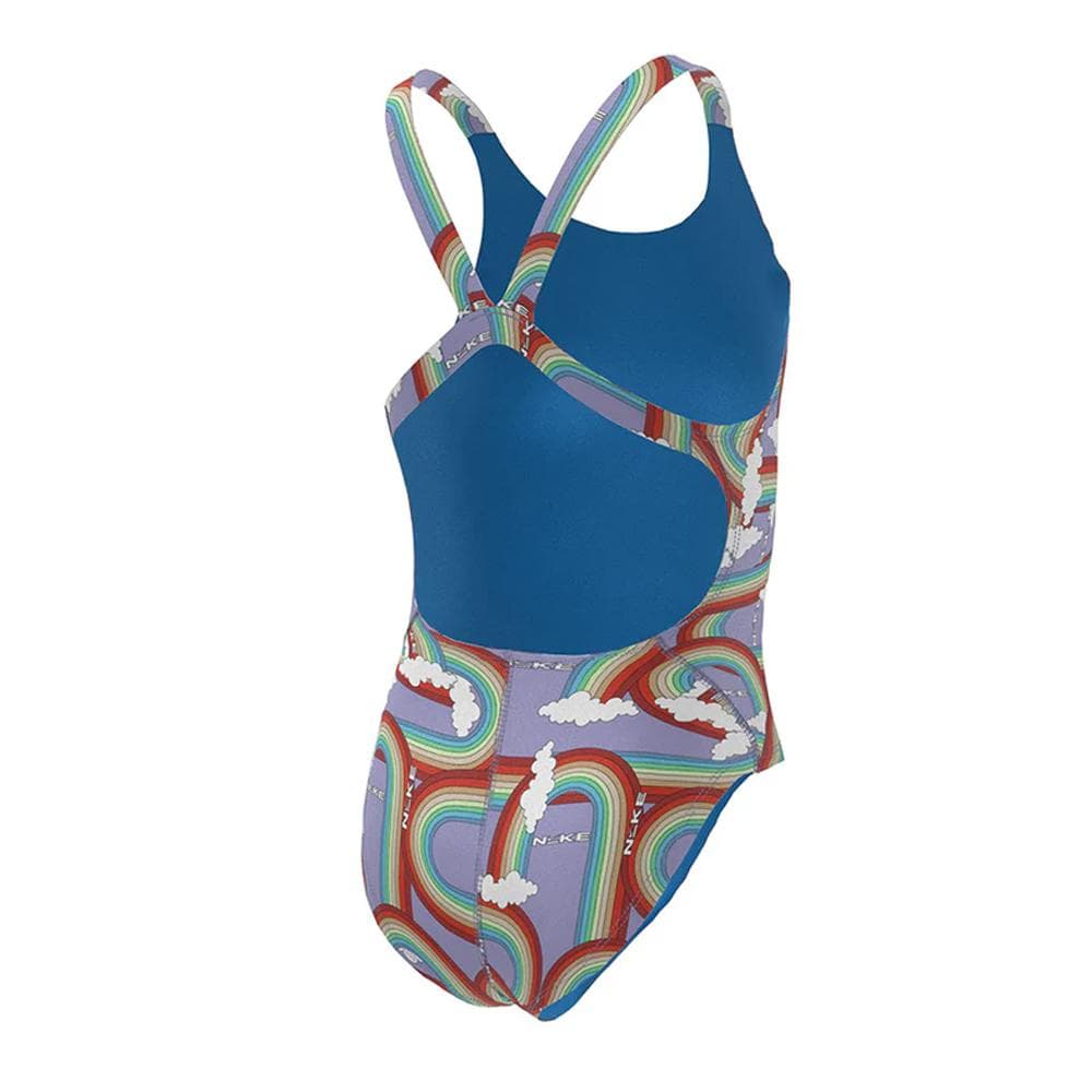 Maillot de bain 1 pièce Violet Fille Nike Fastback 2