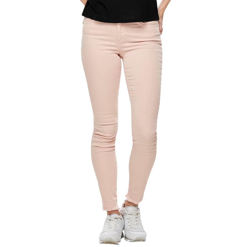 Pantalon Skinny Rose Femme Only Blush Mid Sk 1