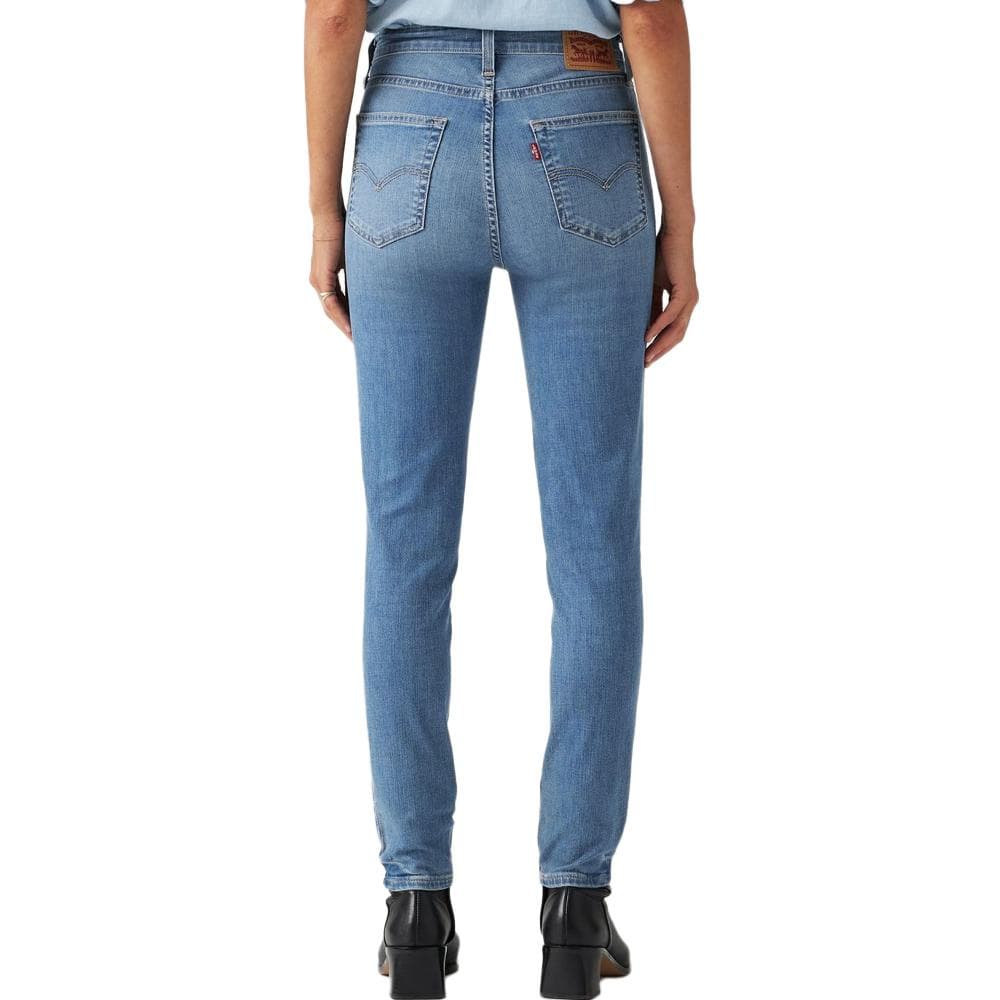 Jean 721 Femme Skinny Bleu Clair Levi's High Rise Skinny Med Indig 2