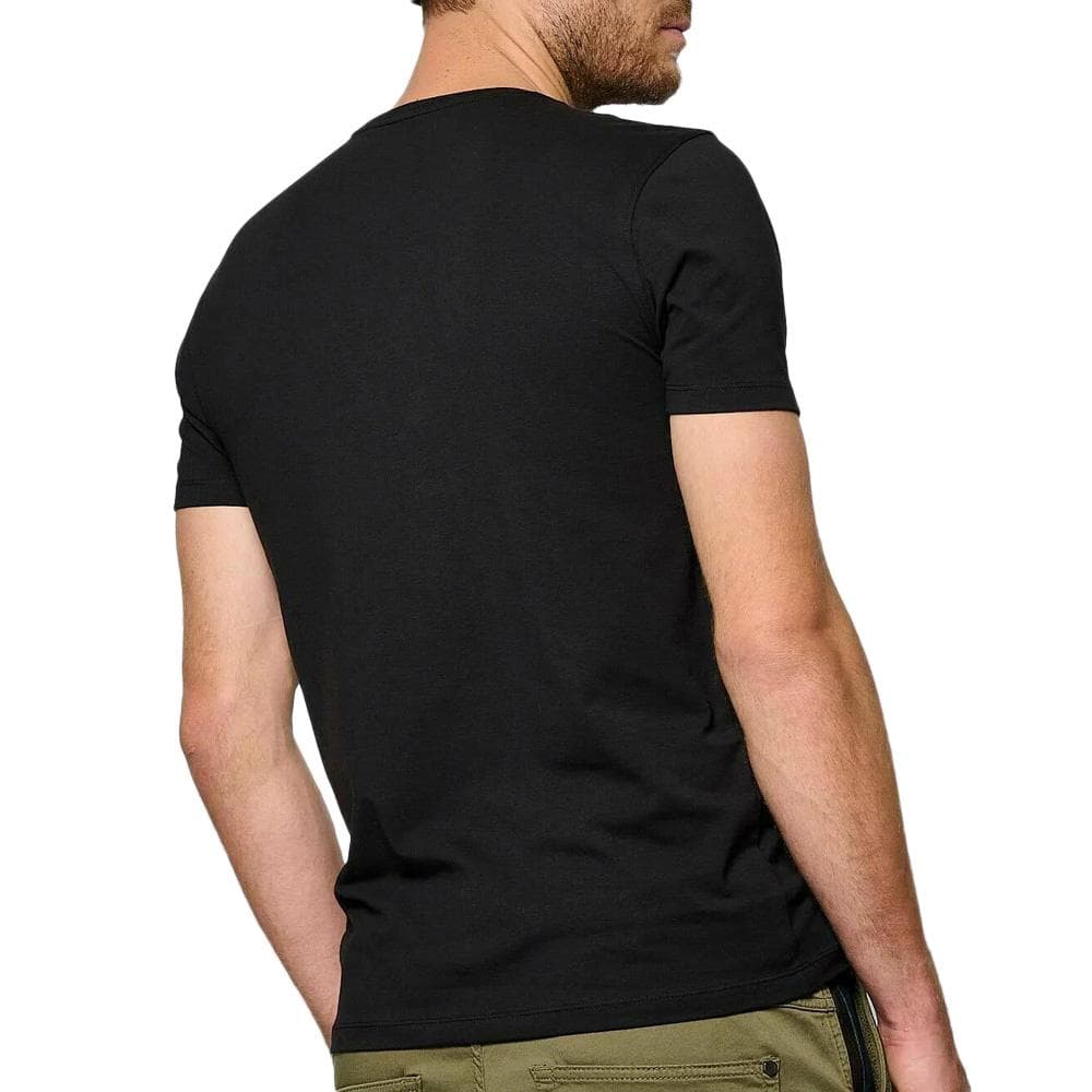 T-shirt Noir Homme Kaporal VOKALH 2