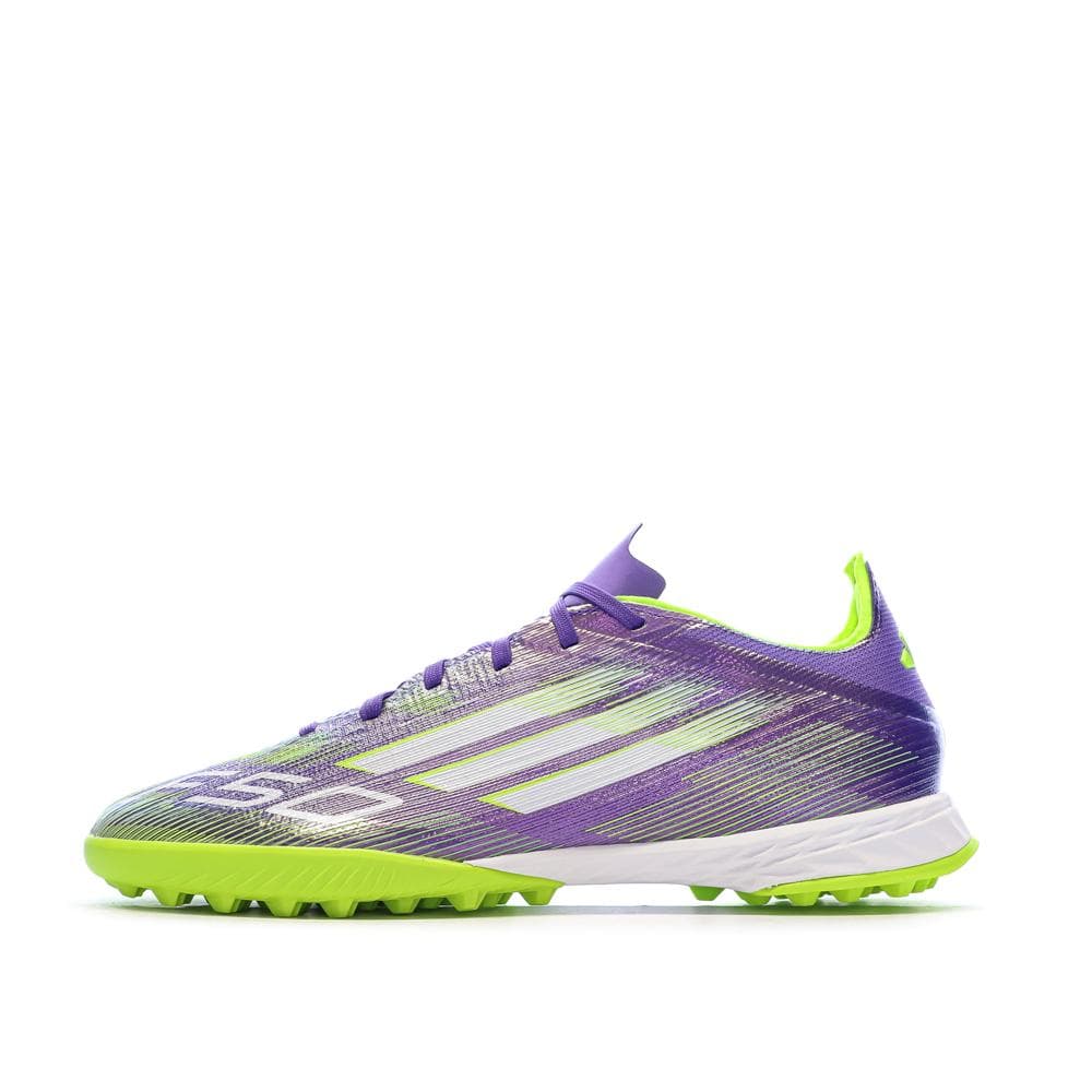 Chaussures de Foot Violet/Jaune Adidas F50 League TF 1