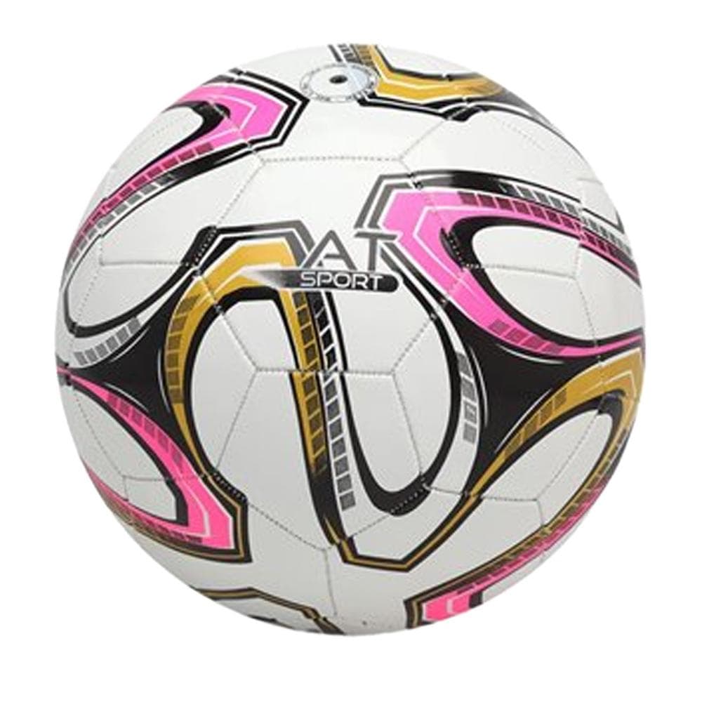 Ballon de Foot Blanc/Rose 77745 1
