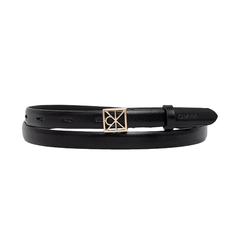 Ceinture Noir Femme Calvin Klein Jeans Buckle 15mm - T 1