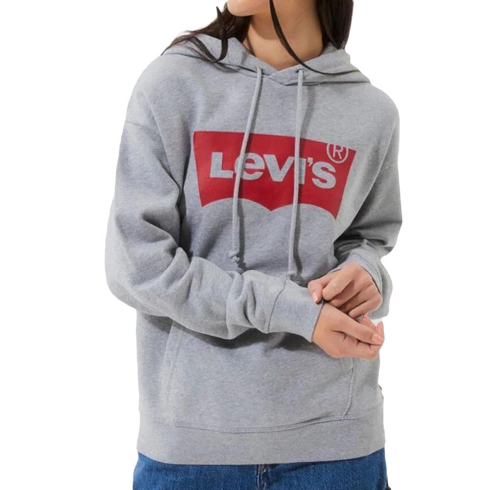 Sweat à capuche Gris Femme Levi's Graphic 1