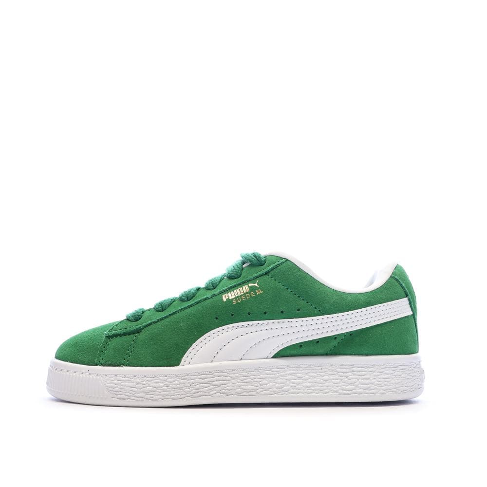 Baskets Vertes Garçon Puma Suede Xl 1