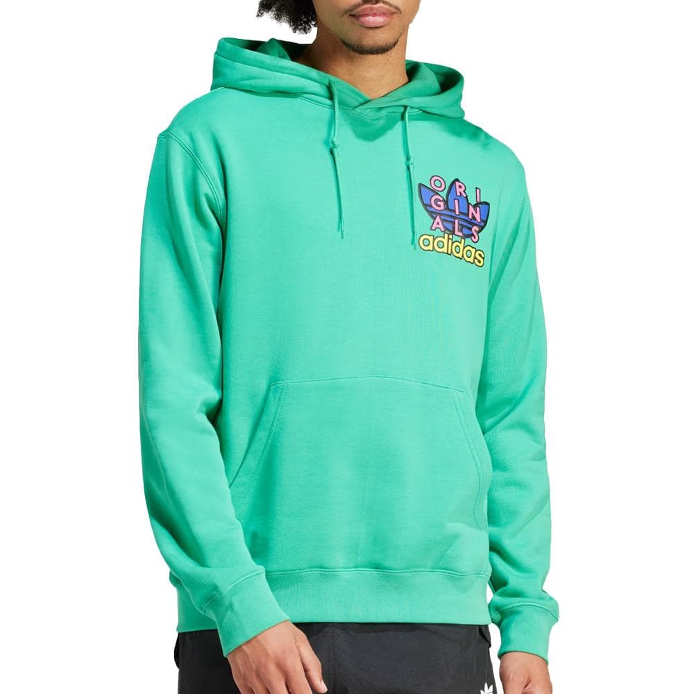 Sweat Vert Homme Adidas Trefoil 1