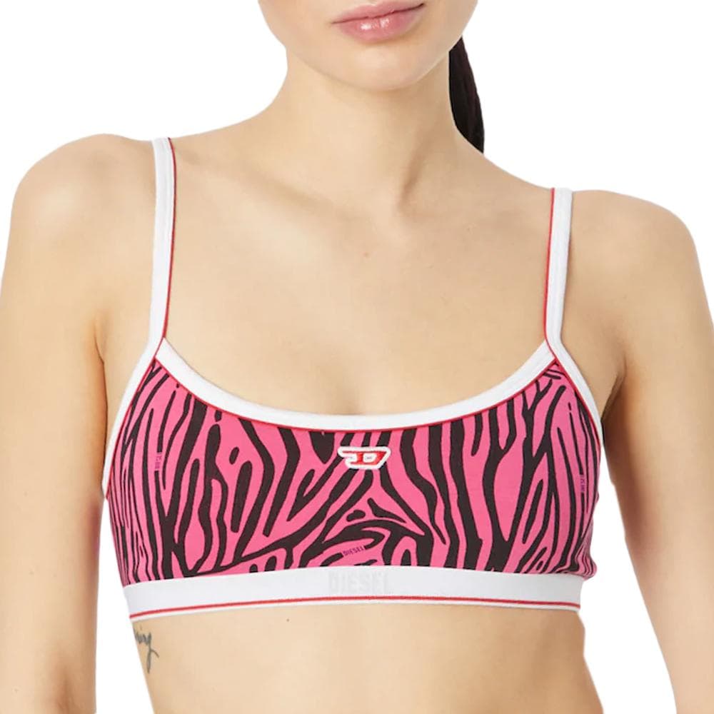 Brassière Noir/Rose Femme Diesel Reggiseno 1