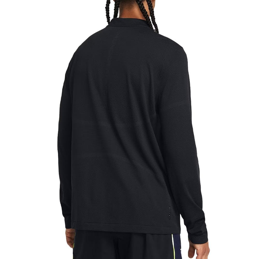T-Shirt Manches Longues Noir Homme Under Armour Vanish 2