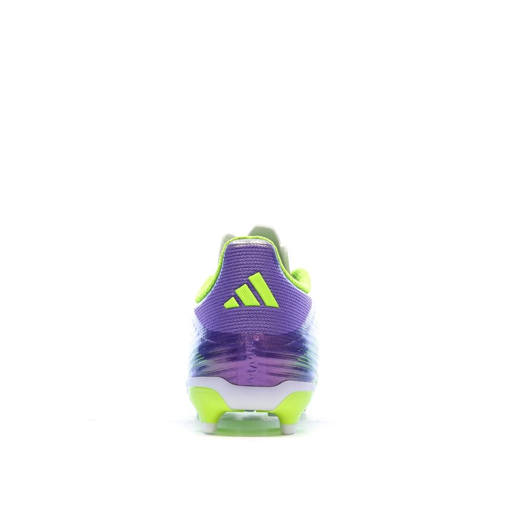 Baskets Violet/Verte Garçon Adidas F50 League 3