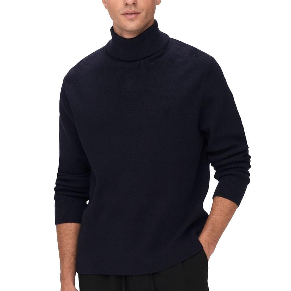Pull Col Roulé Noir Homme Only & Sons Phil Reg 12 1