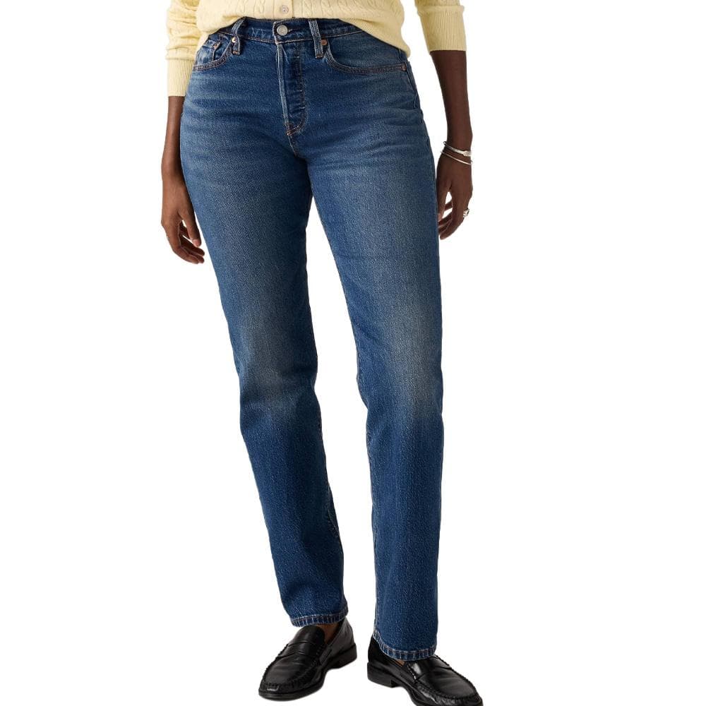 Jean 501 Bleu Foncé Levi's Curve Lightweight 1