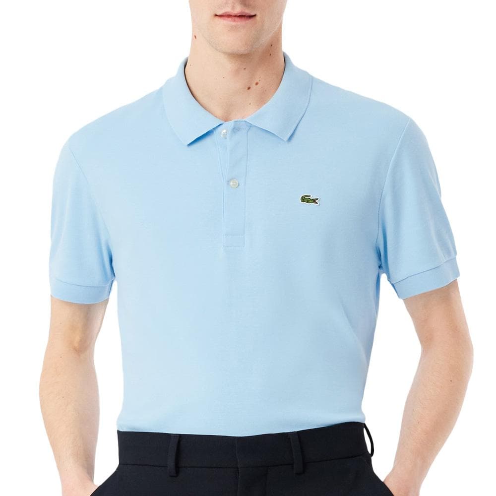 Polo Bleu Clair Homme Lacoste DH2050HBP 1