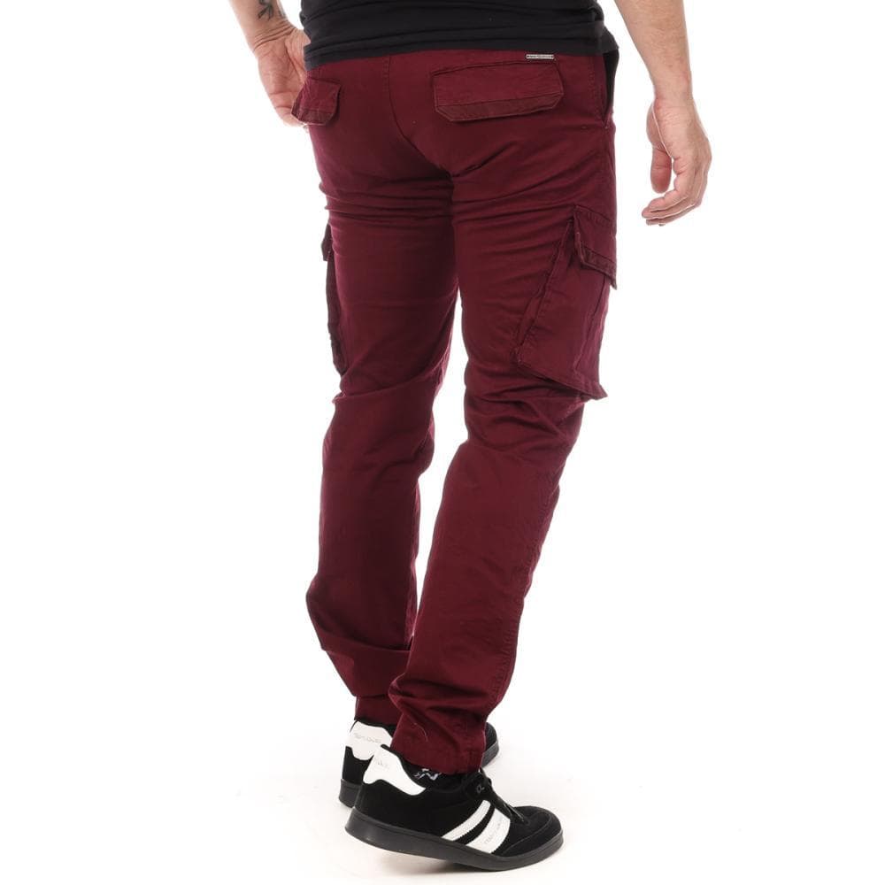 Pantalon Bordeaux Homme Paname Brothers James 2