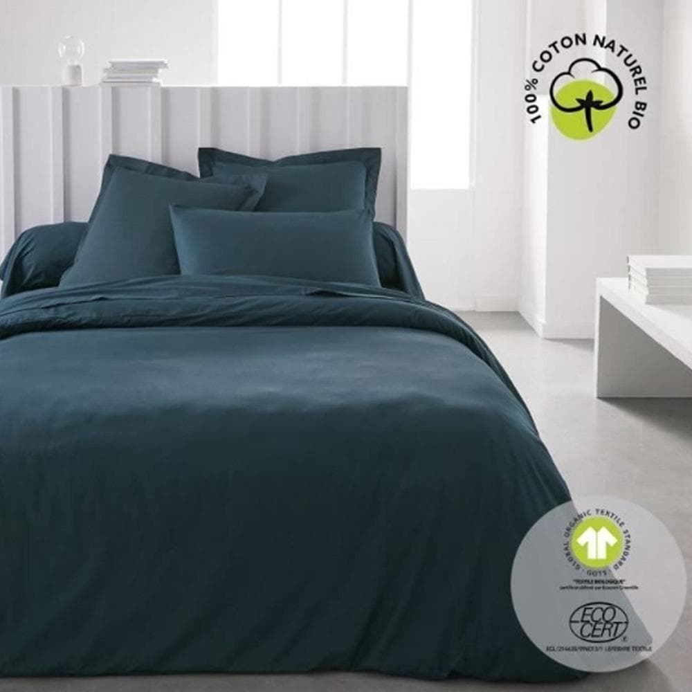 Housse de Couette Bleu Canard Today 240x220 2
