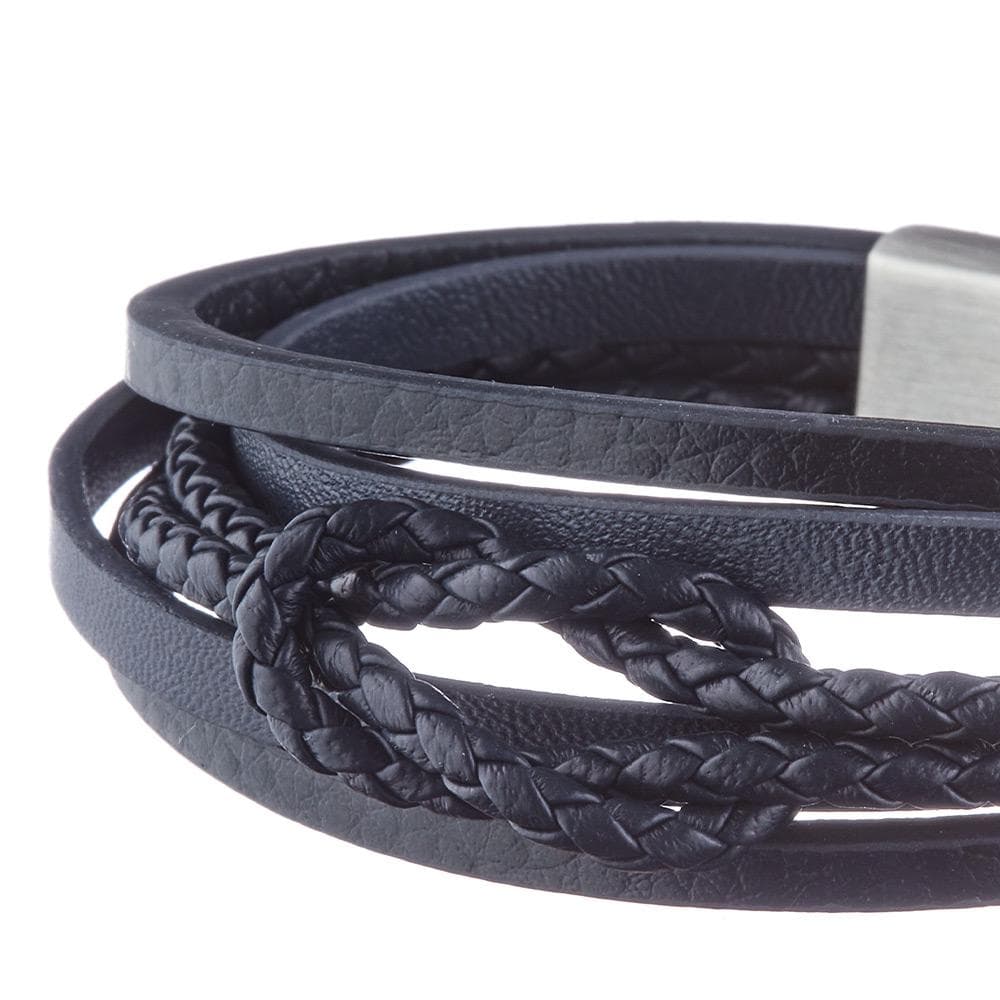 Bracelet Noir Geographical Norway 315064 2