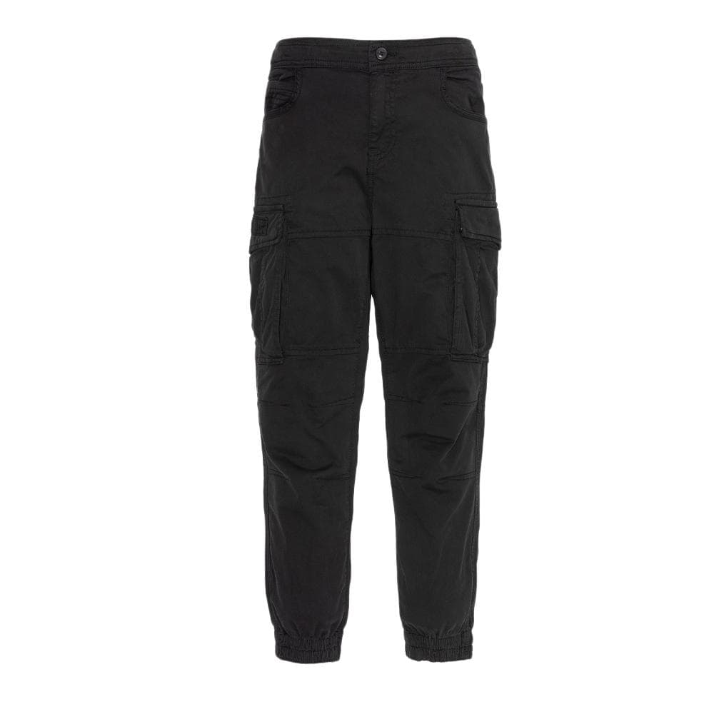 Pantalon Cargo Noir Garçon Schott Combat 1