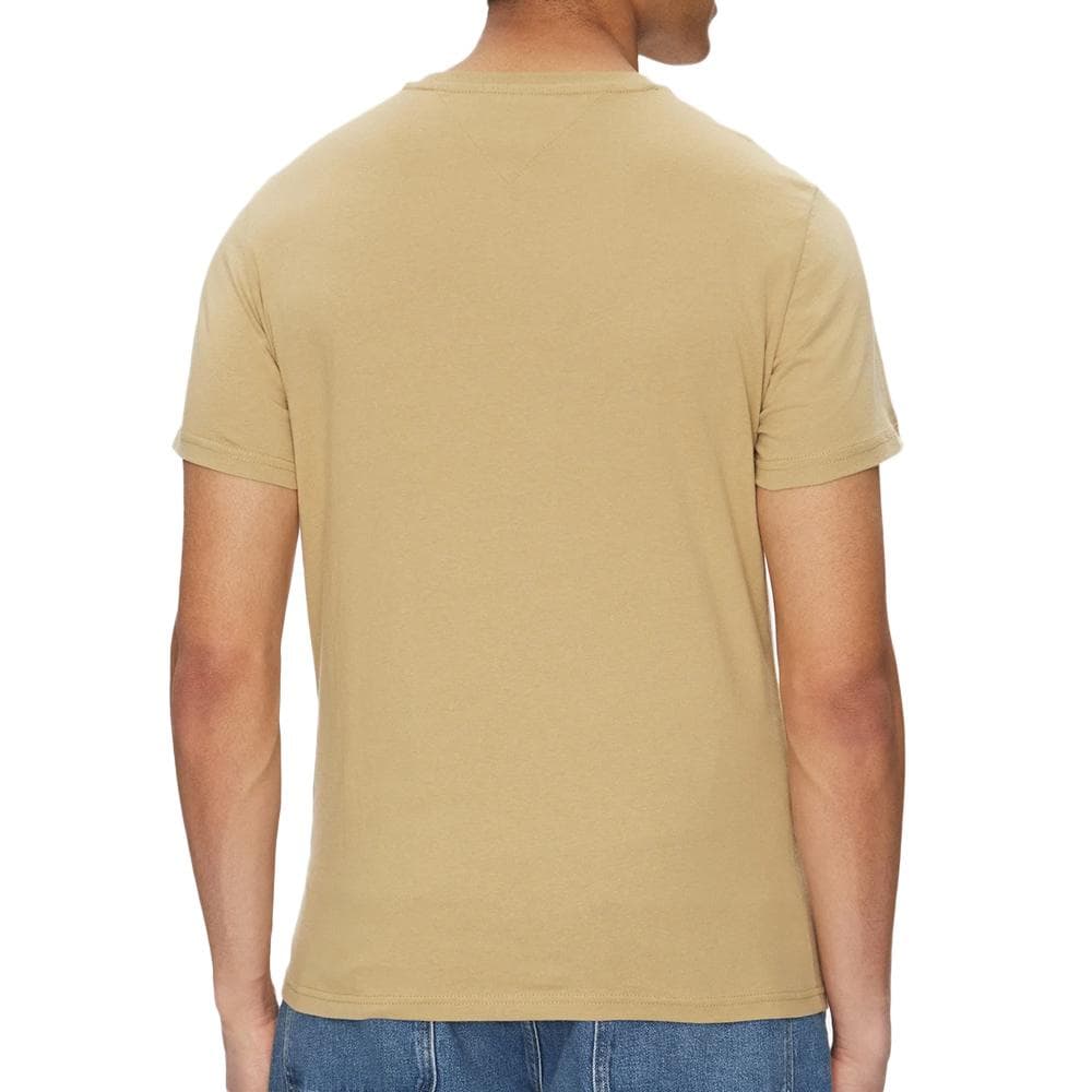 T-shirt Beige Homme Tommy Hilfiger Tjm Slim Essential F 2
