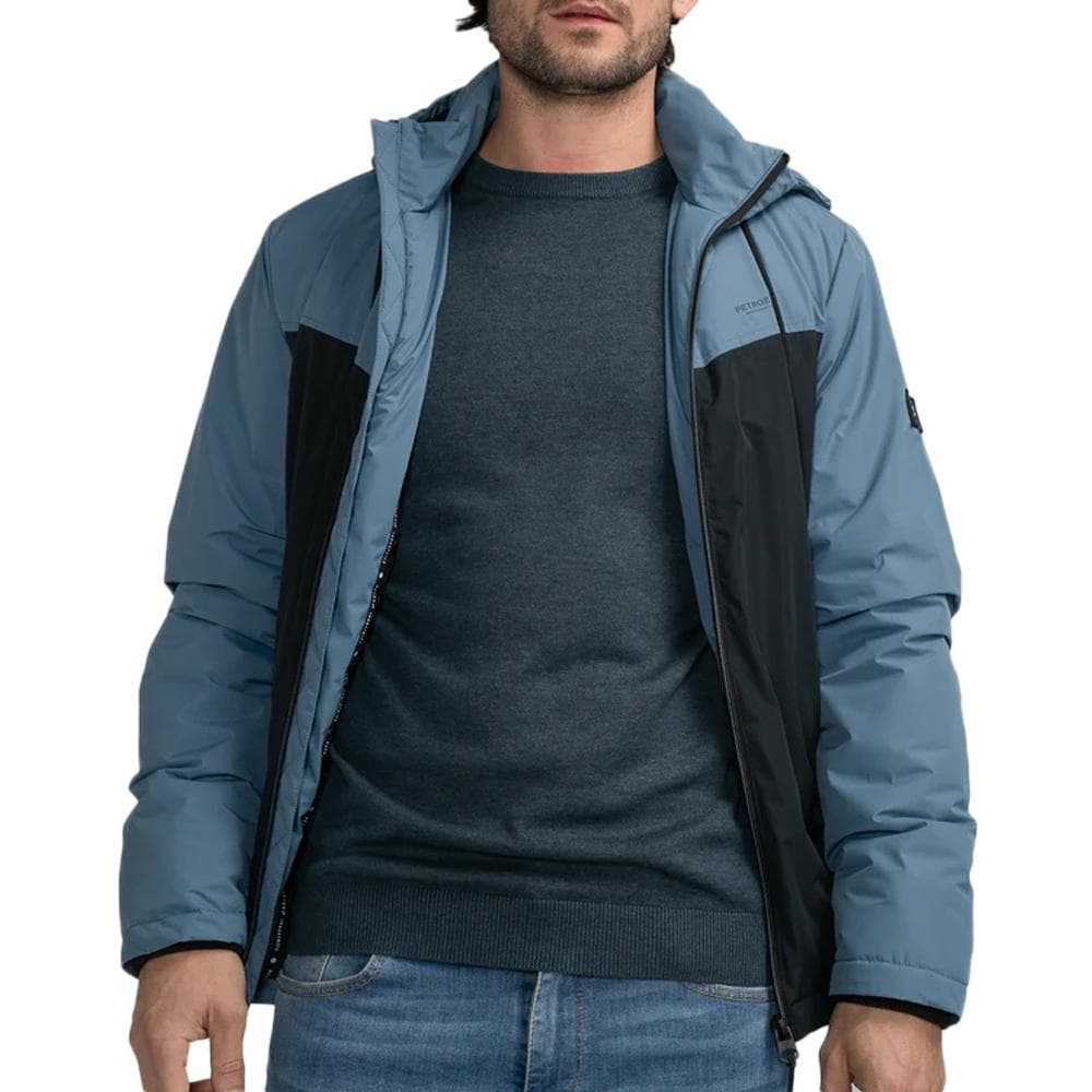 Blouson Bleu/Noir Homme Petrol Industries Padded 1