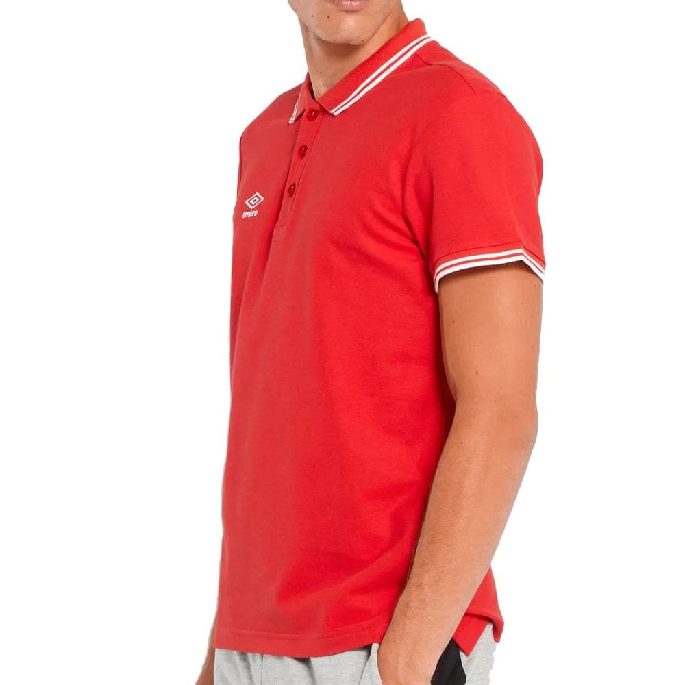 Polo Rouge Homme Umbro 806450 1