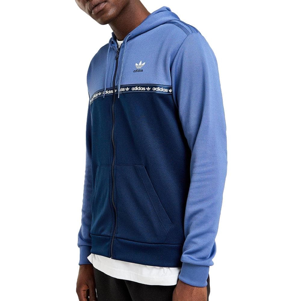 Sweat Bleu Homme Adidas Ny Tape 1